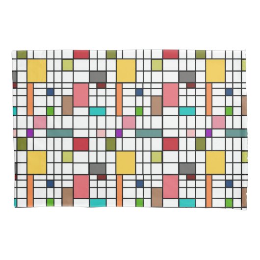 ステンドグラス 枕カバー (正面)