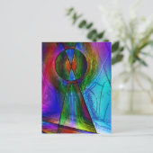 ステンドグラス 1 ポストカード (スタンド正面)