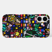 ステンドグラス Case-Mate iPhoneケース (裏面 (横))