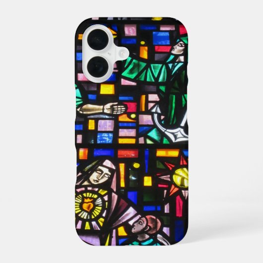 ステンドグラス iPhone 16ケース (裏面)