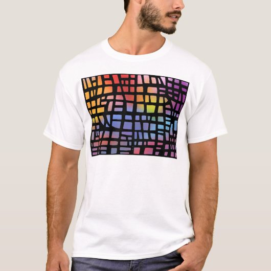 ステンドグラス: Tシャツ (正面)