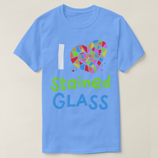 ステンドグラス Tシャツ (デザイン正面)
