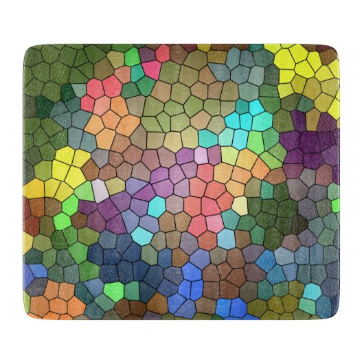 ステンドグラスby Shirley Taylor カッティングボード (正面)