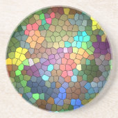 ステンドグラスby Shirley Taylor コースター (正面)