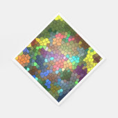 ステンドグラスby Shirley Taylor スタンダードランチョンナプキン (角)