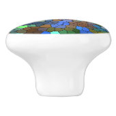 ステンドグラスby Shirley Taylor セラミックノブ (側面)