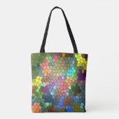 ステンドグラスby Shirley Taylor トートバッグ (裏面)