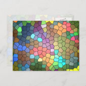 ステンドグラスby Shirley Taylor ポストカード (正面/裏面)