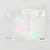 ステンドグラスby Shirley Taylor ポストカード (裏面)