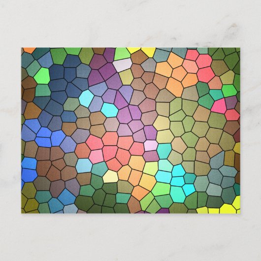 ステンドグラスby Shirley Taylor ポストカード (正面)