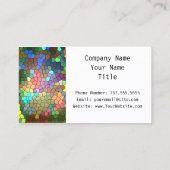 ステンドグラスby Shirley Taylor 名刺 (裏面)