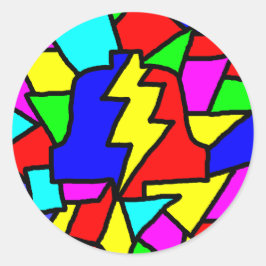 ステンドグラスPLA ラウンドシール