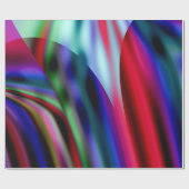 ステンドグラスWindowsを通したライト ラッピングペーパー (フラット)