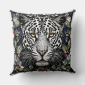 ステンドグラヒョウ クッション (裏面)