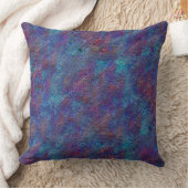 ステンドシアンと赤絵を描の残（ばちゃばちゃ）跳ねる クッション (ブランケット)