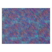 ステンドシアンと赤絵を描の残（ばちゃばちゃ）跳ねる テーブルクロス (正面(横))