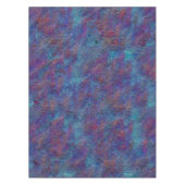 ステンドシアンと赤絵を描の残（ばちゃばちゃ）跳ねる テーブルクロス (正面)