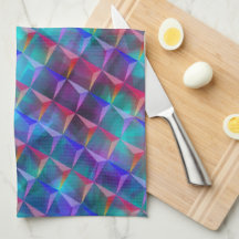 ステンドブルーの薄紫と3Dまたはピンクの三角形