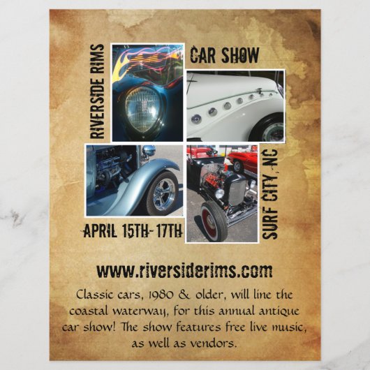 ステンド紙 チラシ (正面)