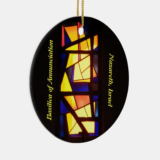 ステンパーソナライズされたドグラス窓オーナメント セラミックオーナメント (右)