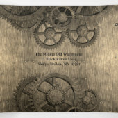 ステンビクトリアンパンクハローウィンパーティ 三つ折り招待状 (内部中)