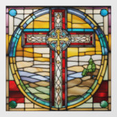 ステンフェイクドグラスギターの窓にしがみつく ウィンドウサイン (シート)