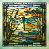 ステンフェイクドグラストンボ ウィンドウサイン (シート3)