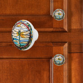 ステンフェイクドグラストンボ セラミックノブ