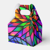 ステンフェイクドグラス切妻 フェイバーボックス (正面サイド)