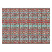 ステンフェイクドグラス南西部パターンテーブルクロス テーブルクロス (正面(横))