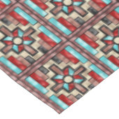 ステンフェイクドグラス南西部パターンテーブルクロス テーブルクロス (アングル)