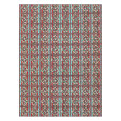 ステンフェイクドグラス南西部パターンテーブルクロス テーブルクロス (正面)