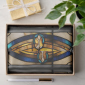 ステンフェイクドグラス天の天使デコパージュCr 薄葉紙 (ギフト)