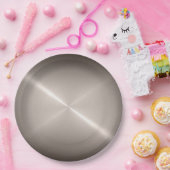 ステンレカッコいいス鋼#18 ペーパープレート (パーティー)