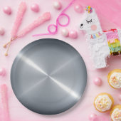 ステンレカッコいいス鋼#58 ペーパープレート (パーティー)