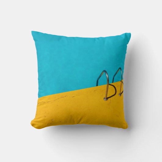 ステンレスはしご付きスイミングプール クッション (正面)