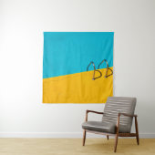 ステンレスはしご付きスイミングプール タペストリー (インサイチュ)