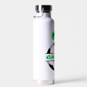 ステンレススチール製サッカー水瓶（22オンス） ウォーターボトル (右面)