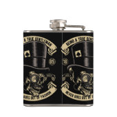 ステンレススチール製フラスコ フラスク (裏面)