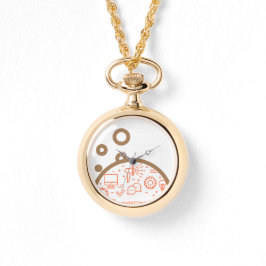 ステンレススチール製ブラックウォッチ 腕時計