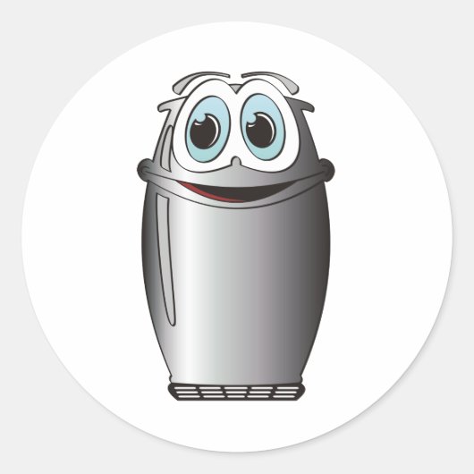 ステンレススチール製マンガ冷蔵庫 ラウンドシール (正面)