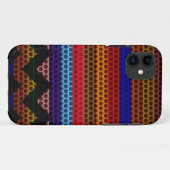 ステンレストライプのス鋼製ホールメタル2 Case-Mate iPhoneケース (裏面(横))