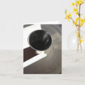 ステンレス光 カード (黄色い花)