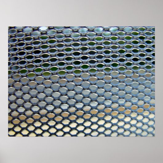 ステンレス格子 ポスター (正面)