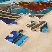 ステンレス海デイリージグソーパズル最近のジグ ジグソーパズル (側面)