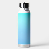 ステンレス製のグラデーション水筒 ウォーターボトル (左面)