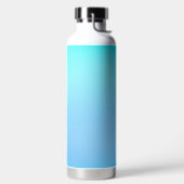 ステンレス製のグラデーション水筒 ウォーターボトル (左面)