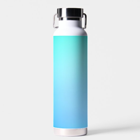 ステンレス製のグラデーション水筒 ウォーターボトル (正面)