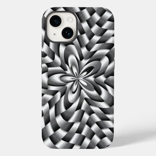 ステンレス製花織 Case-Mate iPhoneケース (裏面)