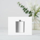 ステンレス鋼お尻フラスコ ポストカード (スタンド正面)